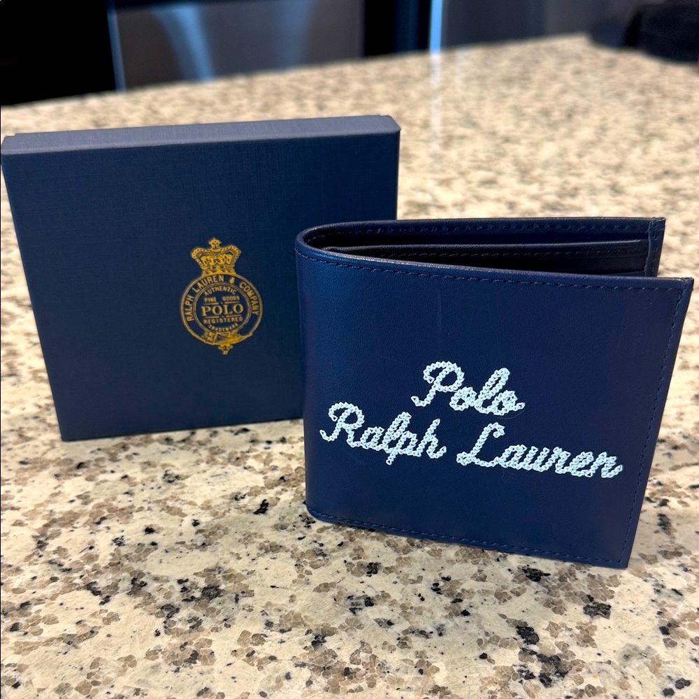 Polo by Ralph Lauren Blue Card Holder